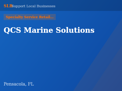 QCS Marine Solutions — Specialty Service Retailers in Pensacola, FL