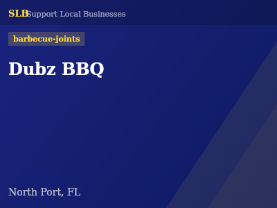 Dubz BBQ — barbecue-joints in North Port, FL