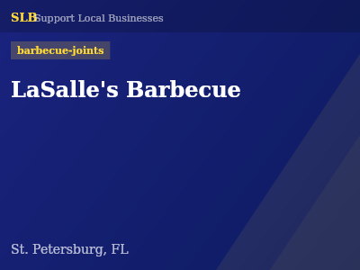 LaSalle's Barbecue — barbecue-joints in St. Petersburg, FL