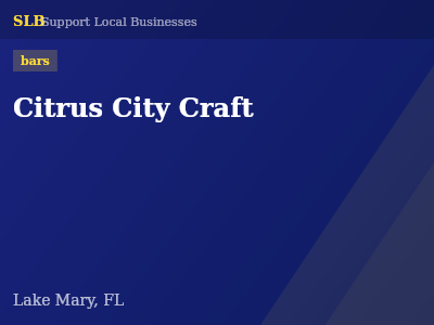 Citrus City Craft — bars in Lake Mary, FL