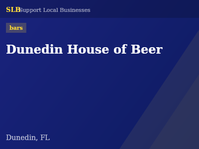 Dunedin House of Beer — bars in Dunedin, FL