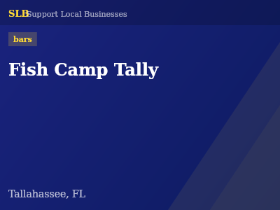 Fish Camp Tally — bars in Tallahassee, FL