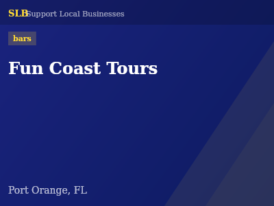 Fun Coast Tours — bars in Port Orange, FL