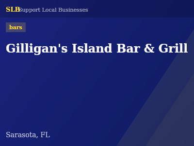 Gilligan's Island Bar & Grill — bars in Sarasota, FL
