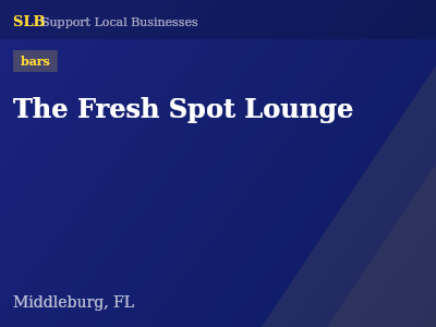 The Fresh Spot Lounge — bars in Middleburg, FL