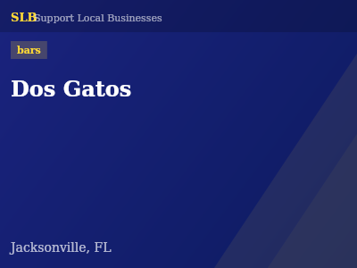 Dos Gatos — bars in Jacksonville, FL