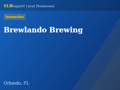 Brewlando Brewing — breweries in Orlando, FL