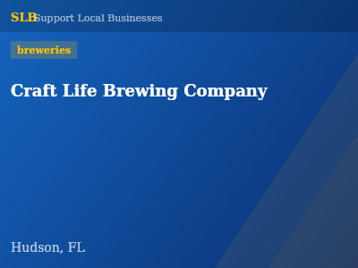 Craft Life Brewing Company — breweries in Hudson, FL