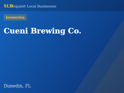 Cueni Brewing Co. — breweries in Dunedin, FL