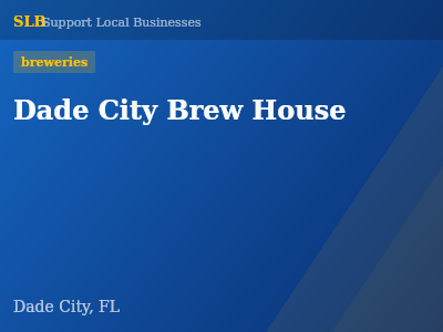 Dade City Brew House — breweries in Dade City, FL