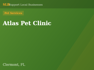Atlas Pet Clinic — Pet Services in Clermont, FL