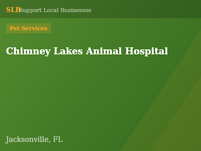 Chimney Lakes Animal Hospital — Pet Services in Jacksonville, FL