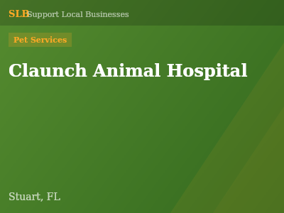 Claunch Animal Hospital — Pet Services in Stuart, FL
