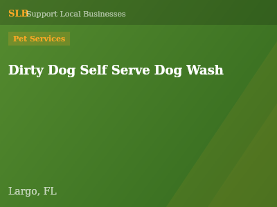 Dirty Dog Self Serve Dog Wash — Pet Services in Largo, FL
