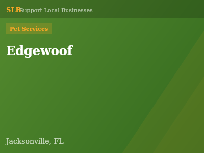 Edgewoof — Pet Services in Jacksonville, FL