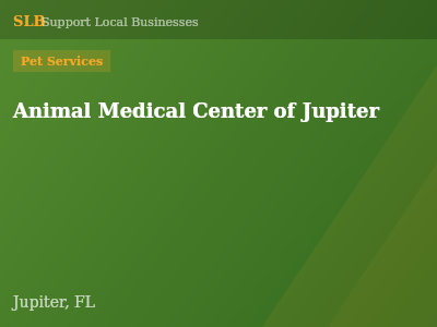Animal Medical Center of Jupiter — Pet Services in Jupiter, FL