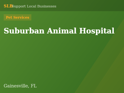 Suburban Animal Hospital — Pet Services in Gainesville, FL