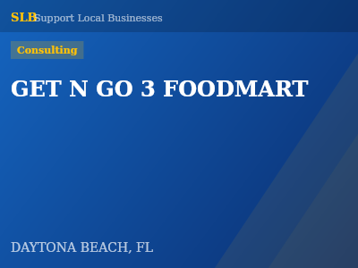 GET N GO 3 FOODMART — Consulting in DAYTONA BEACH, FL