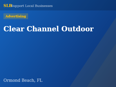 Clear Channel Outdoor — Advertising in Ormond Beach, FL
