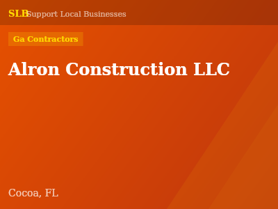 Alron Construction LLC — Ga Contractors in Cocoa, FL