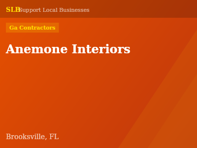 Anemone Interiors — Ga Contractors in Brooksville, FL
