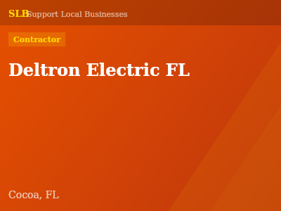 Deltron Electric FL — Contractor in Cocoa, FL