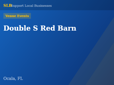 Double S Red Barn — Venue Events in Ocala, FL