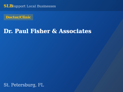 Dr. Paul Fisher & Associates — Doctor/Clinic in St. Petersburg, FL
