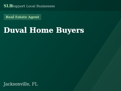Duval Home Buyers — Real Estate Agent in Jacksonville, FL