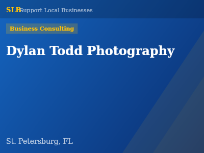 Dylan Todd Photography — Business Consulting in St. Petersburg, FL