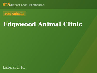 Edgewood Animal Clinic — Pets Animals in Lakeland, FL