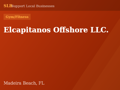Elcapitanos Offshore LLC. — Gym/Fitness in Madeira Beach, FL