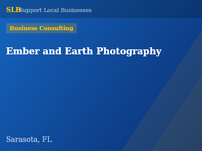 Ember and Earth Photography — Business Consulting in Sarasota, FL