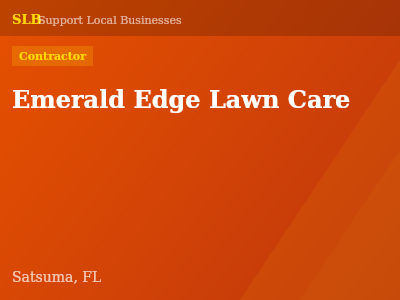 Emerald Edge Lawn Care — Contractor in Satsuma, FL