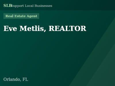 Eve Metlis, REALTOR — Real Estate Agent in Orlando, FL