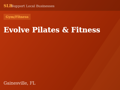 Evolve Pilates & Fitness — Gym/Fitness in Gainesville, FL