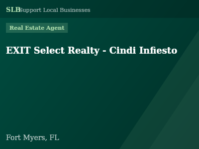 EXIT Select Realty - Cindi Infiesto — Real Estate Agent in Fort Myers, FL