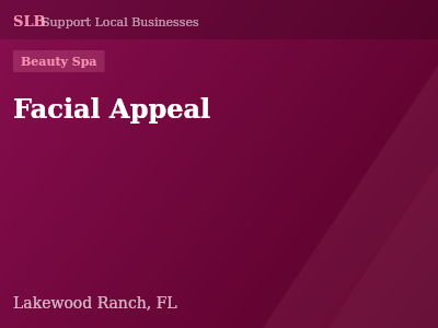 Facial Appeal — Beauty Spa in Lakewood Ranch, FL