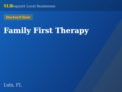 Family First Therapy — Doctor/Clinic in Lutz, FL