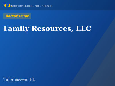 Family Resources, LLC — Doctor/Clinic in Tallahassee, FL
