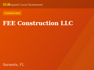 FEE Construction LLC — Contractor in Sarasota, FL