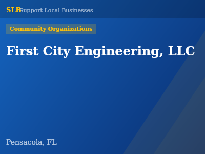 First City Engineering, LLC — Community Organizations in Pensacola, FL