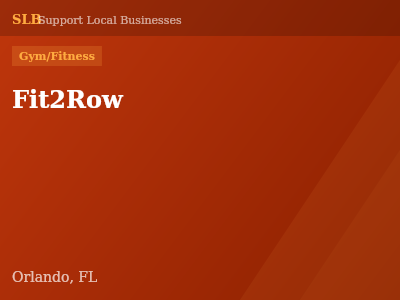 Fit2Row — Gym/Fitness in Orlando, FL