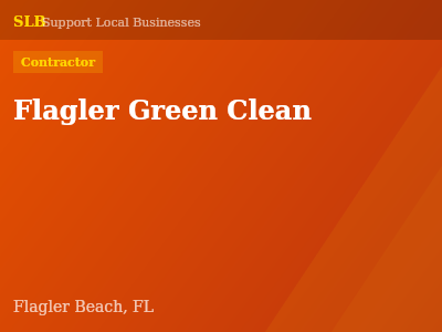 Flagler Green Clean — Contractor in Flagler Beach, FL
