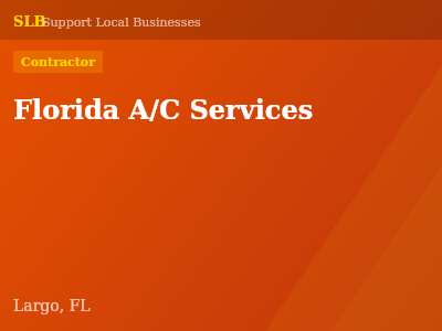 Florida A/C Services — Contractor in Largo, FL
