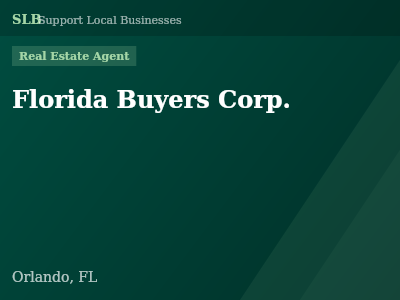Florida Buyers Corp. — Real Estate Agent in Orlando, FL