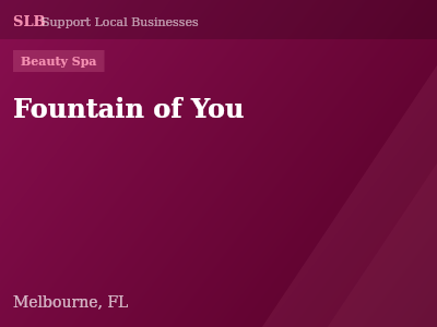 Fountain of You — Beauty Spa in Melbourne, FL