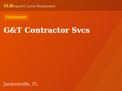 G&T Contractor Svcs — Contractor in Jacksonville, FL