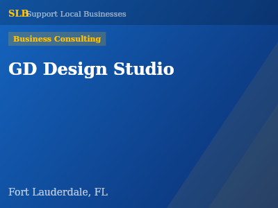 GD Design Studio — Business Consulting in Fort Lauderdale, FL