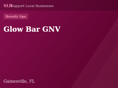 Glow Bar GNV — Beauty Spa in Gainesville, FL